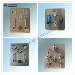 LZB series  high accuracy  purge set   [CHENGFENG FLOWMETER] glass tube flowmeter stainless steel panel permanent flow valve